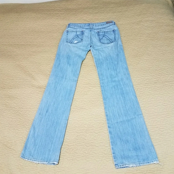 Vintage Fossil Y2K Taylor low rise straight jeans size 4 - Picture 10 of 10